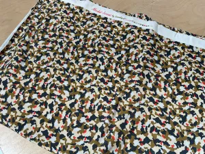 1.3m BOLT END Camo Brown Modal French Terry Fabric