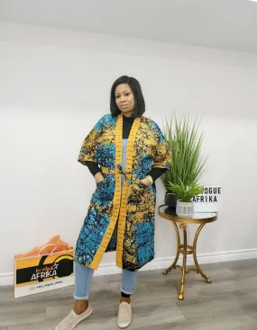 Aduke Kimono (Aso-oke & Adire)