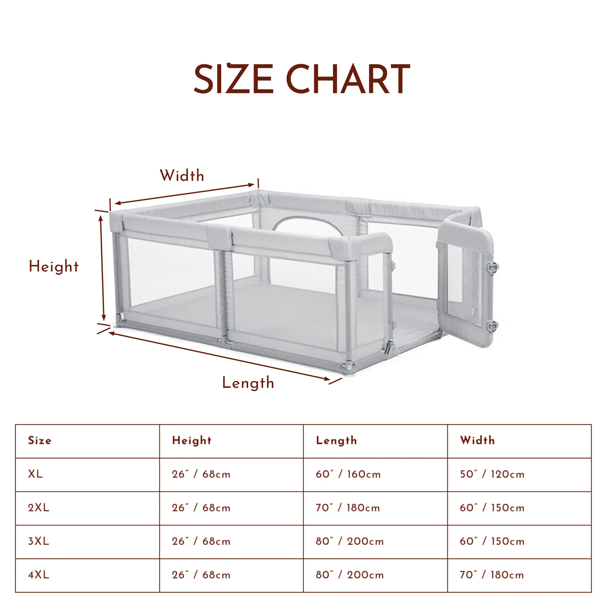 Adult-Accessible Baby Playpen