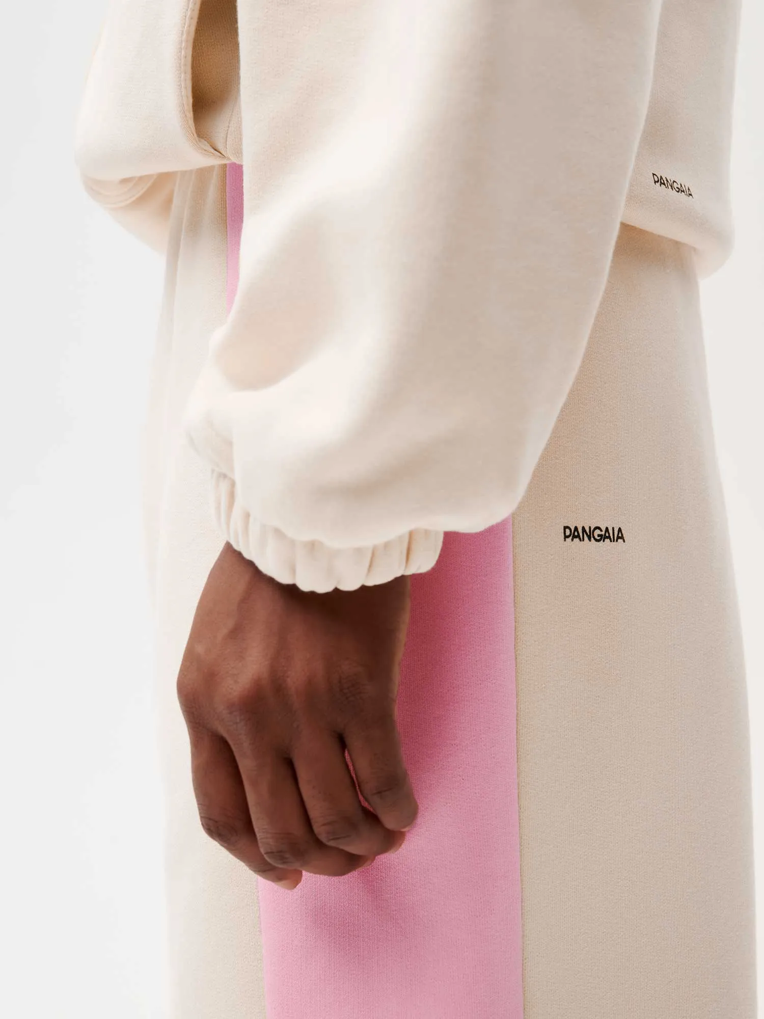 Archive Recycled Cotton Color Block Jacket—sakura pink