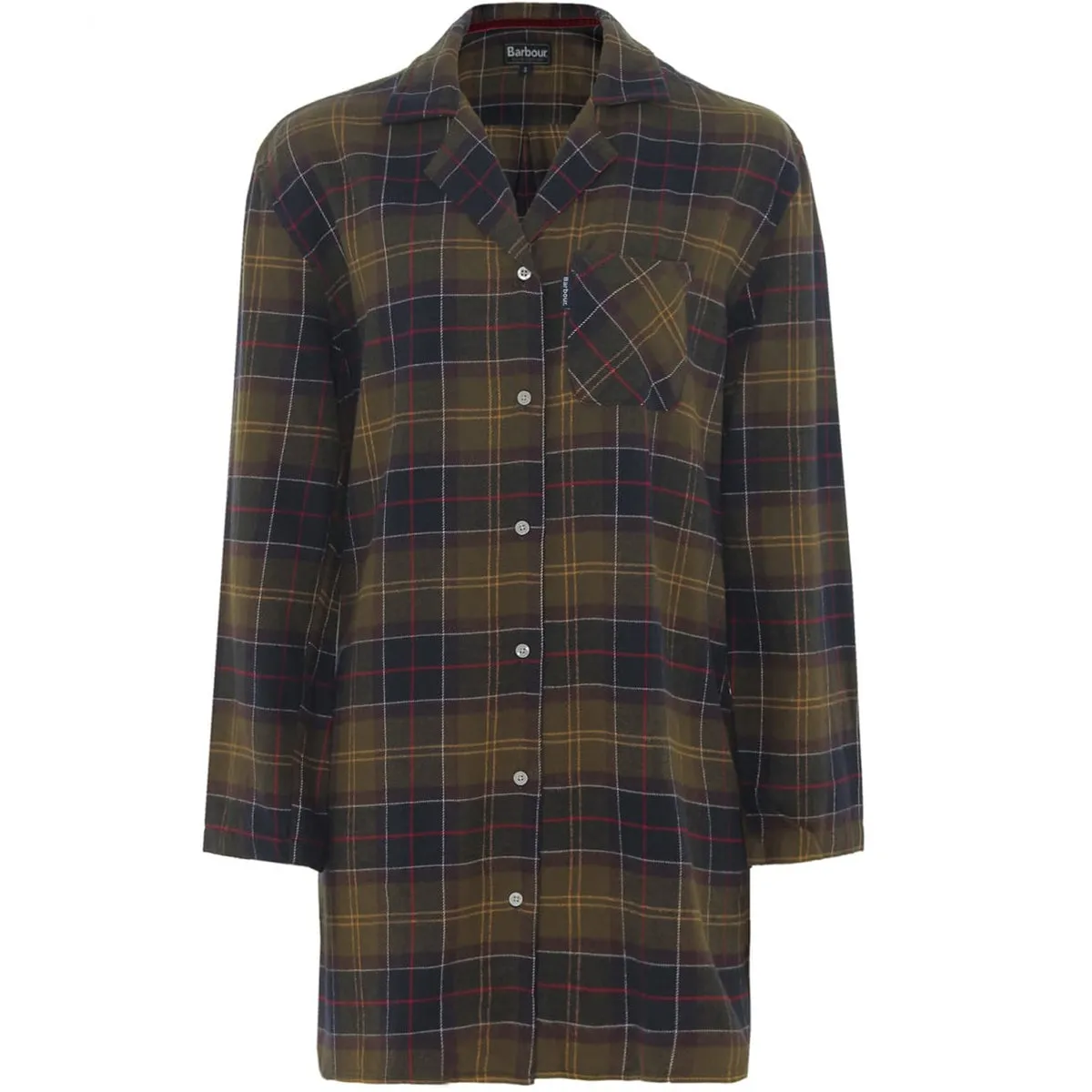 Barbour Women's Tartan Night Shirt in Classic Tartan