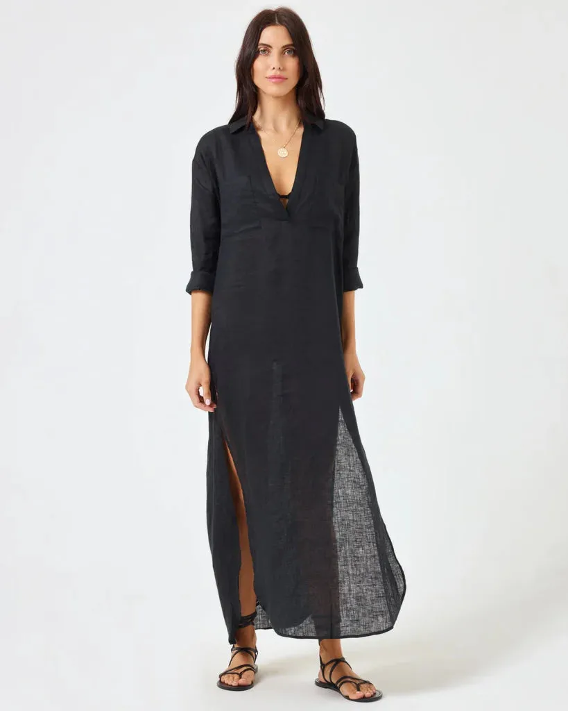 Black Capistrano Tunic