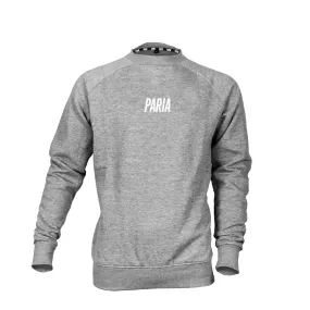 Block logo Cycling Sweatshirt Heather Grey