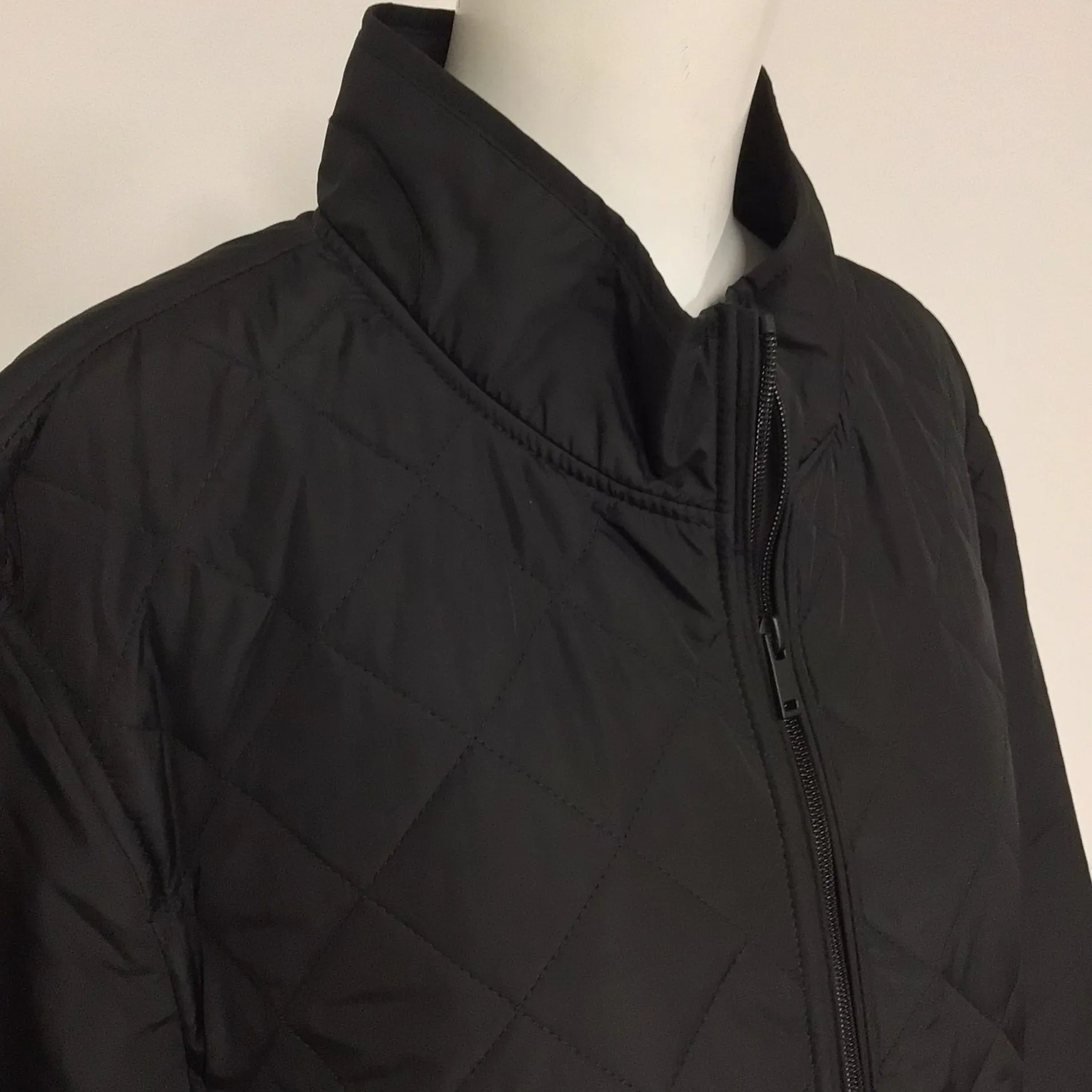 BNWT 1778 Debenhams Black Diamond Quilted Jacket Size XXL