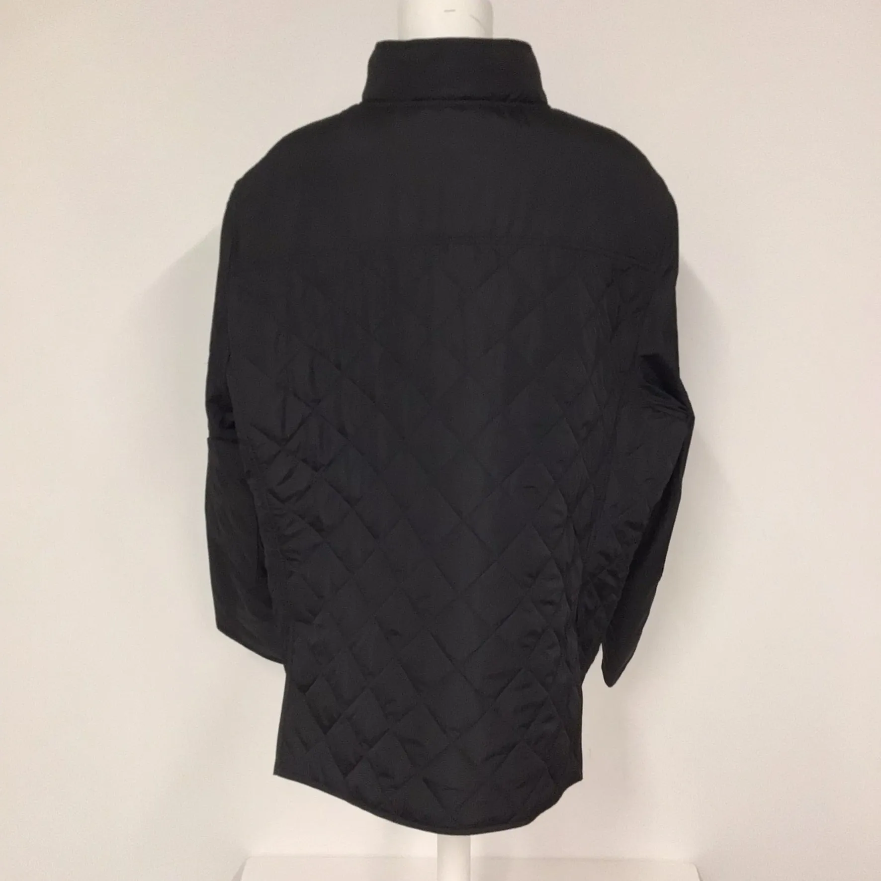 BNWT 1778 Debenhams Black Diamond Quilted Jacket Size XXL