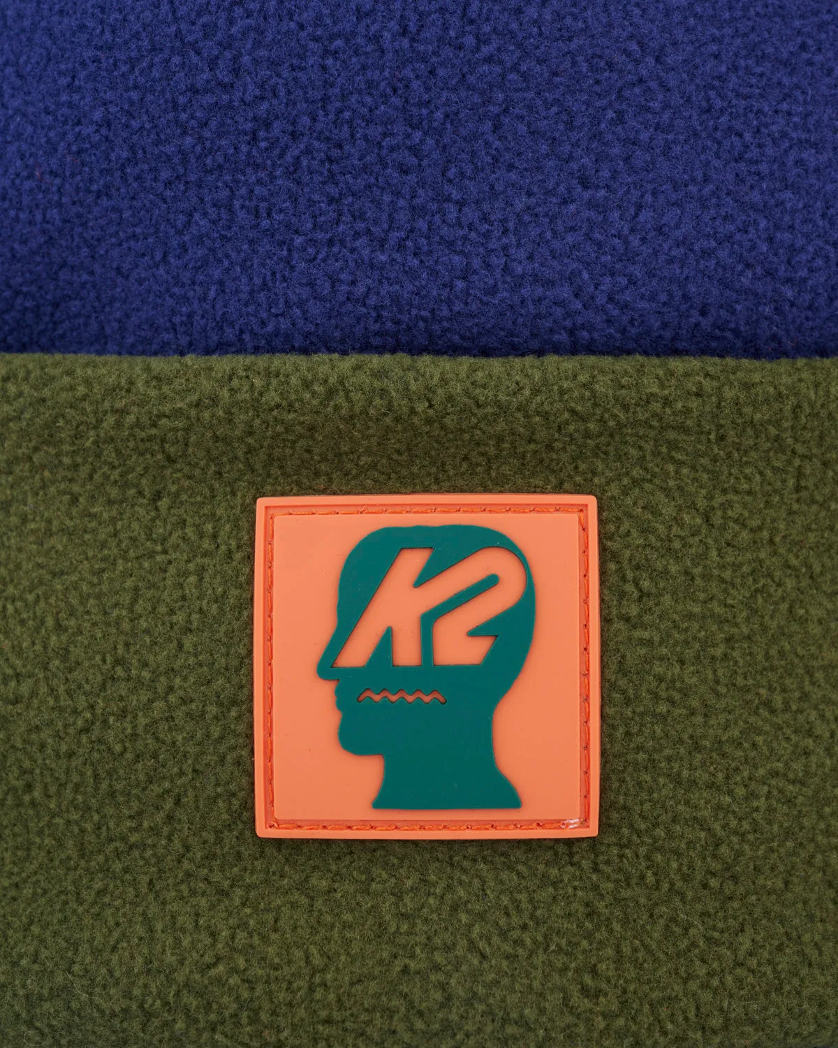 Brain Dead x K2 Standard Polar Fleece Beanie - Navy/Green