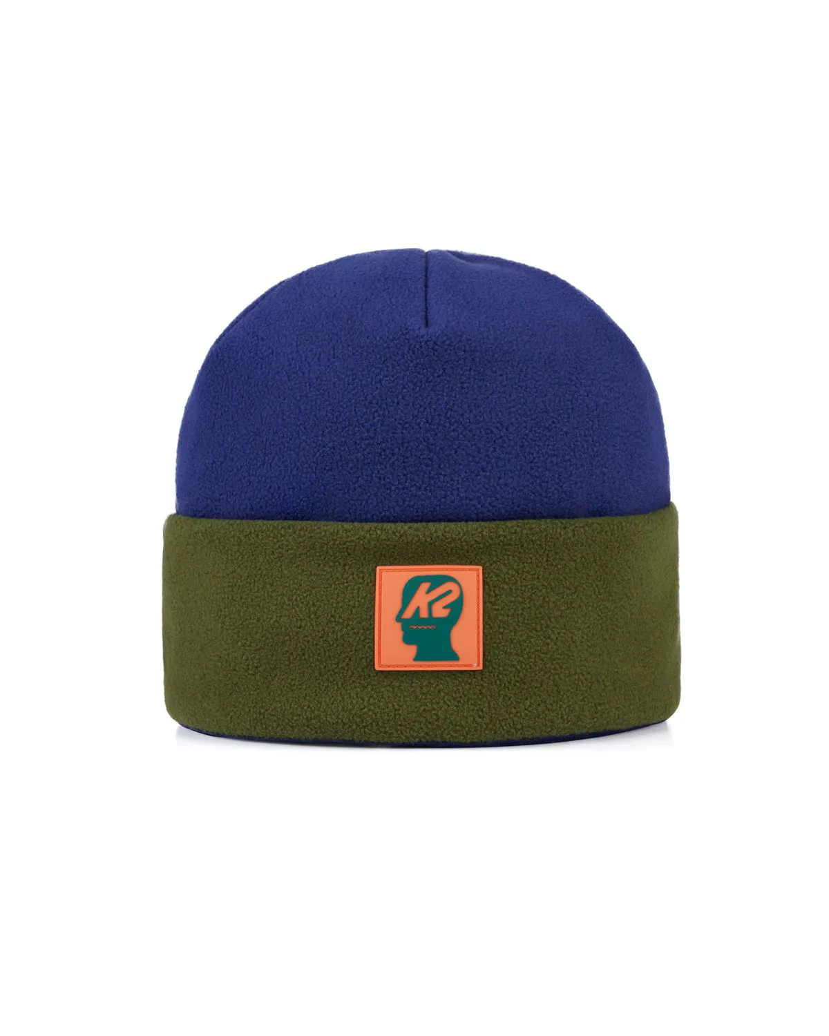 Brain Dead x K2 Standard Polar Fleece Beanie - Navy/Green