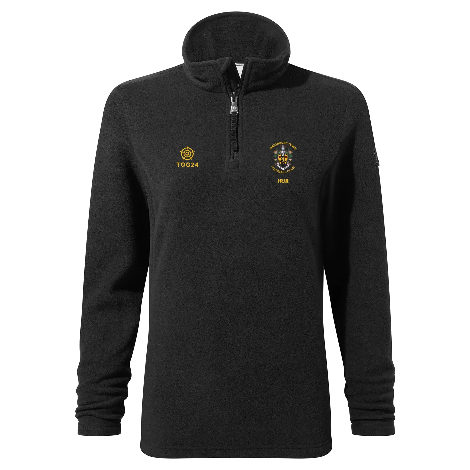 Brighouse Town FC Womens - Revive Quarter Zip Fleece Black