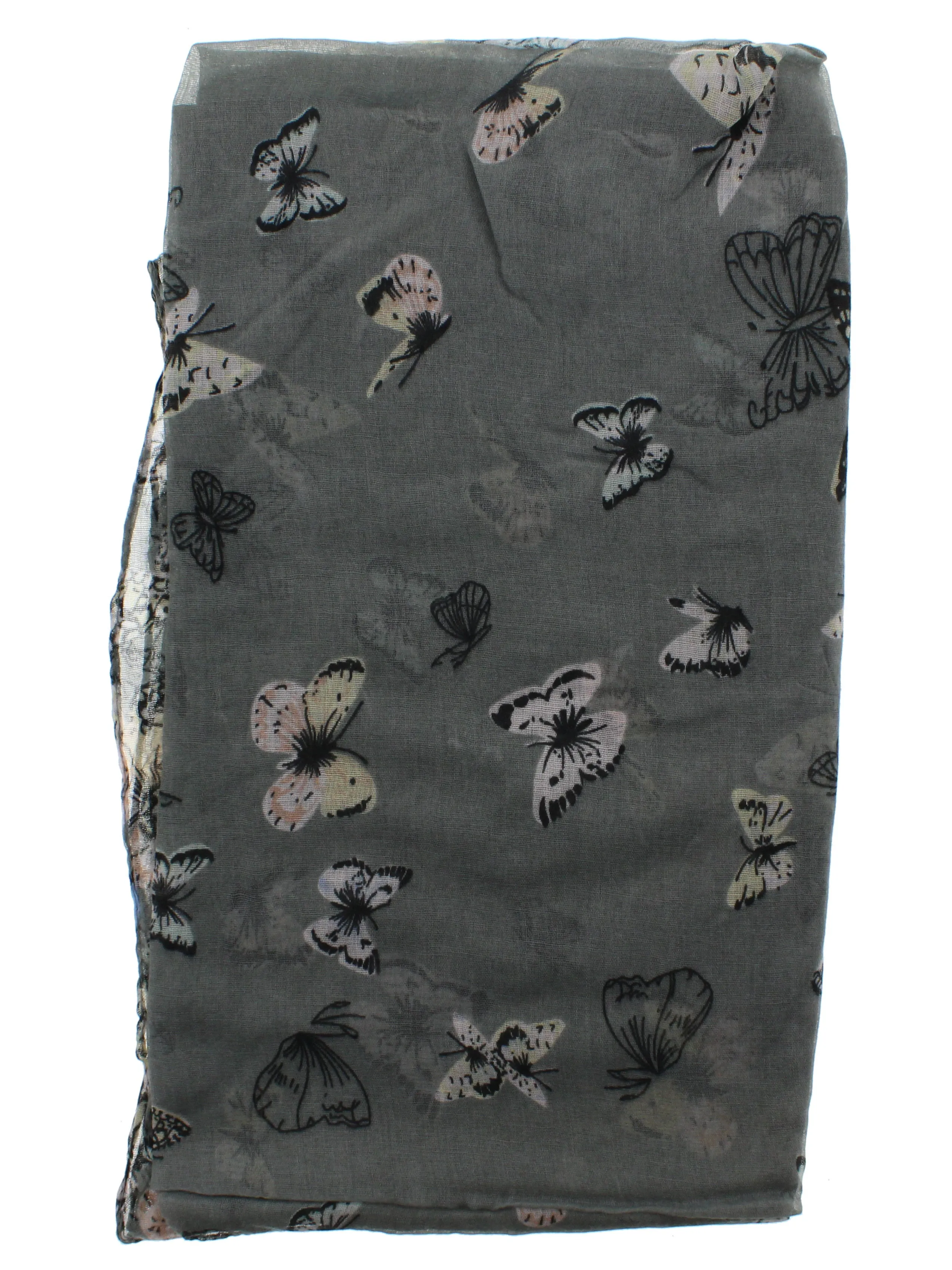 Butterfly Cluster Print Scarf