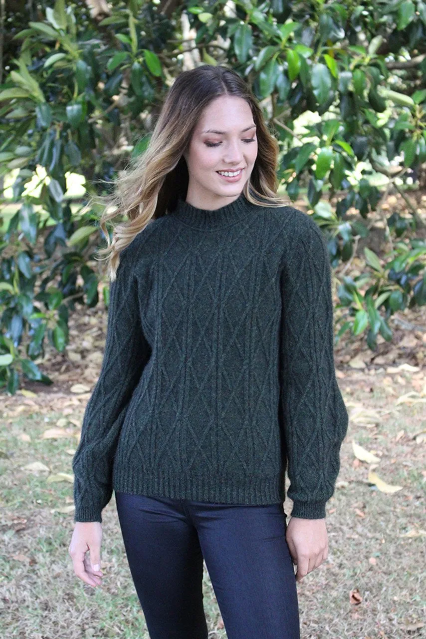 Cable Bell Sleeve Jumper