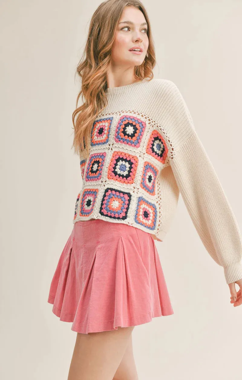 Celebration Crochet Sweater