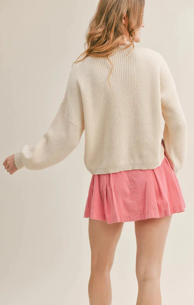 Celebration Crochet Sweater