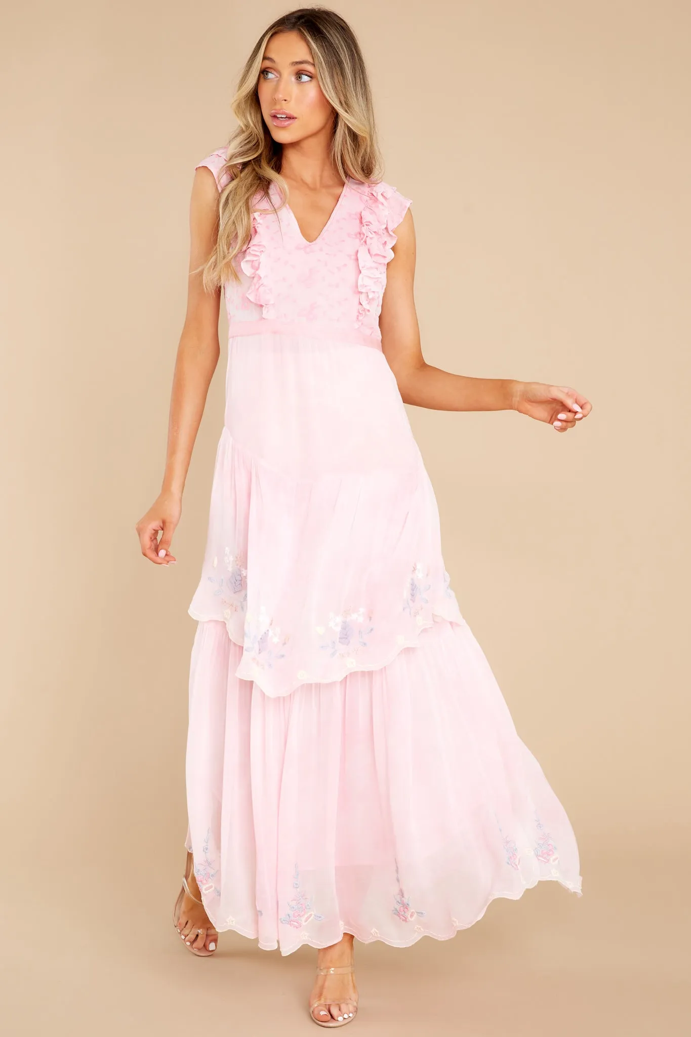 Chantelle Misted Lily Maxi Dress