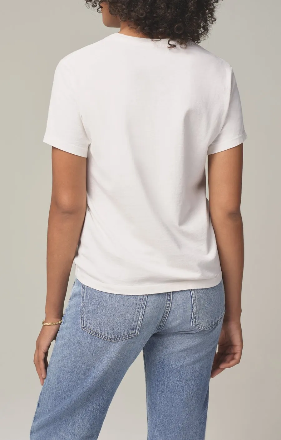 Citizens of Humanity - Frankie Classic T-Shirt in Cornsilk