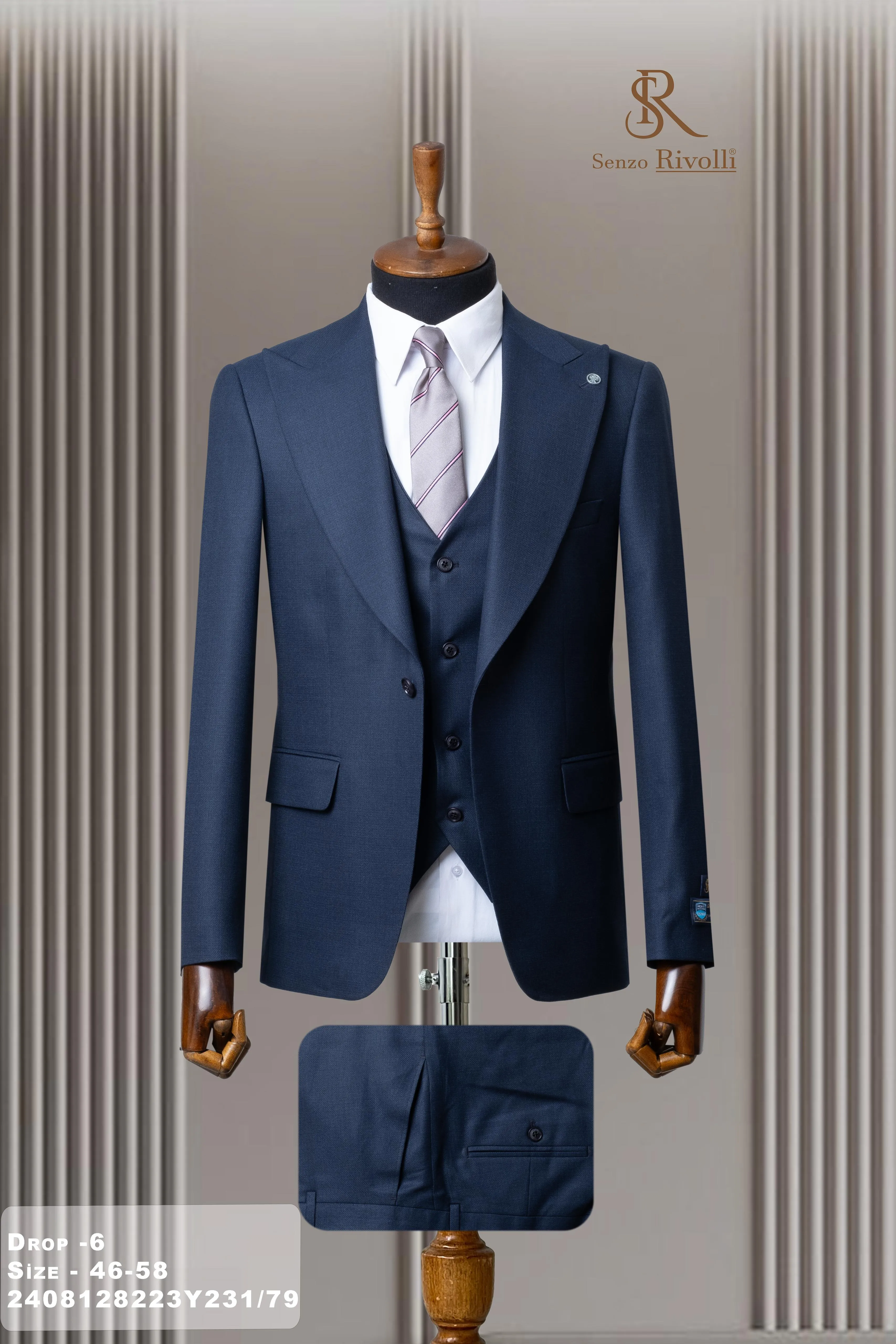 Classic 3 Piece Suit.