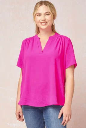 Classic & Chic Top,  Hot Pink