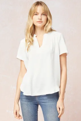 Classic & Chic Top, Ivory