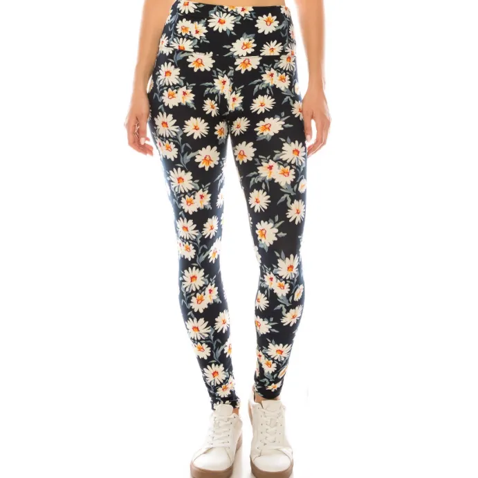 Classic Daisy Print Leggings