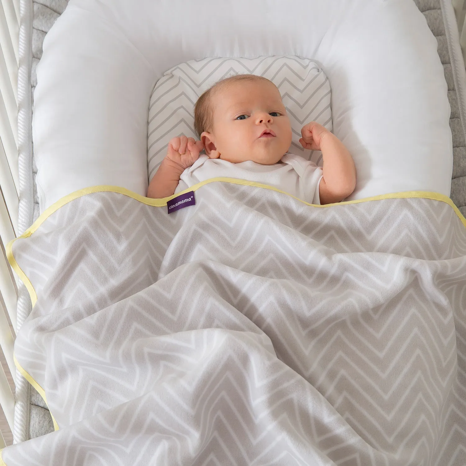 Clevamama Fleece Blanket Cot & Cotbed 120 x 140cm