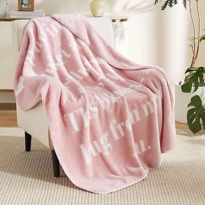 Compassiom Shaggy Sherpa Fleece Blanket