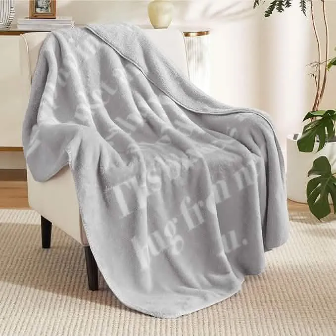 Compassiom Shaggy Sherpa Fleece Blanket