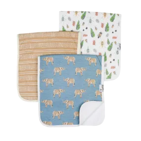 COPPER PEARL Burp Cloths - Peanut