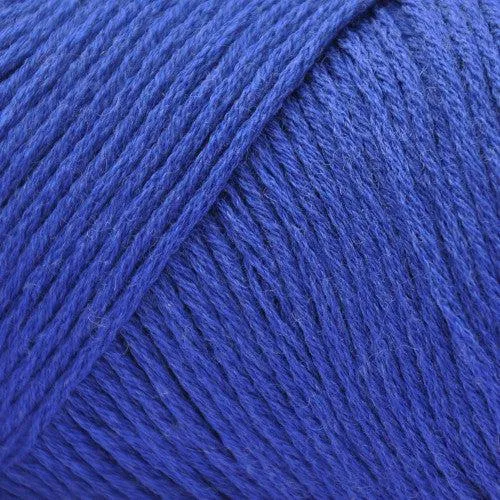 Cotton Fine Yarn Fingering Weight Yarn | 50 grams, 215 Yards | 80% Pima Cotton 20% Merino Wool