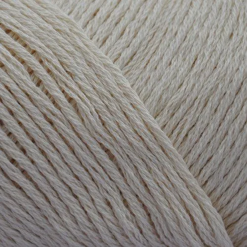 Cotton Fine Yarn Fingering Weight Yarn | 50 grams, 215 Yards | 80% Pima Cotton 20% Merino Wool