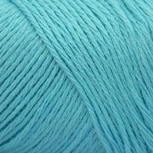 Cotton Fine Yarn Fingering Weight Yarn | 50 grams, 215 Yards | 80% Pima Cotton 20% Merino Wool