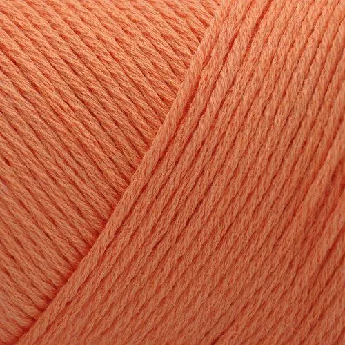 Cotton Fine Yarn Fingering Weight Yarn | 50 grams, 215 Yards | 80% Pima Cotton 20% Merino Wool