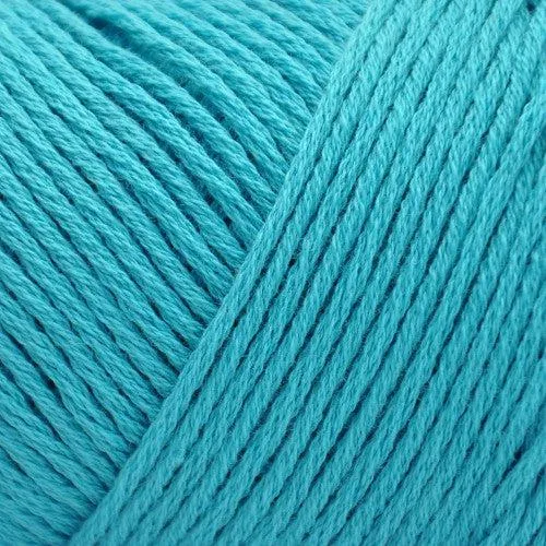 Cotton Fine Yarn Fingering Weight Yarn | 50 grams, 215 Yards | 80% Pima Cotton 20% Merino Wool