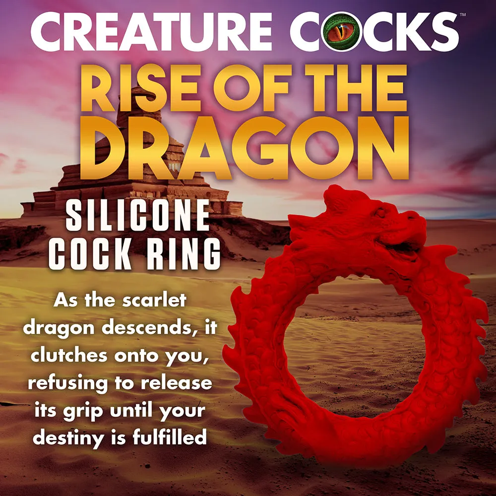 Creature Cocks Rise of the Dragon Silicone Cock Ring