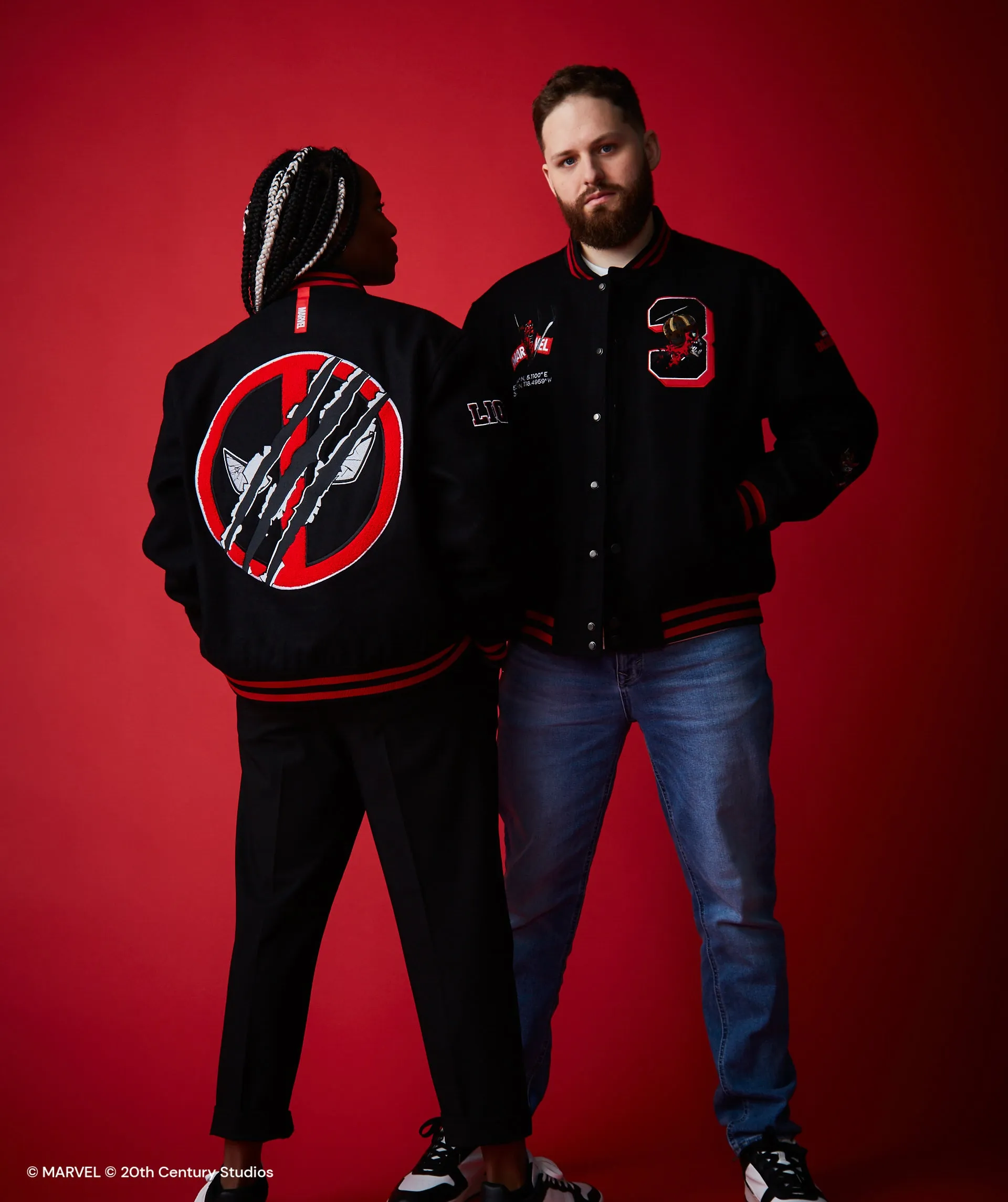 DEADPOOL VARSITY JACKET