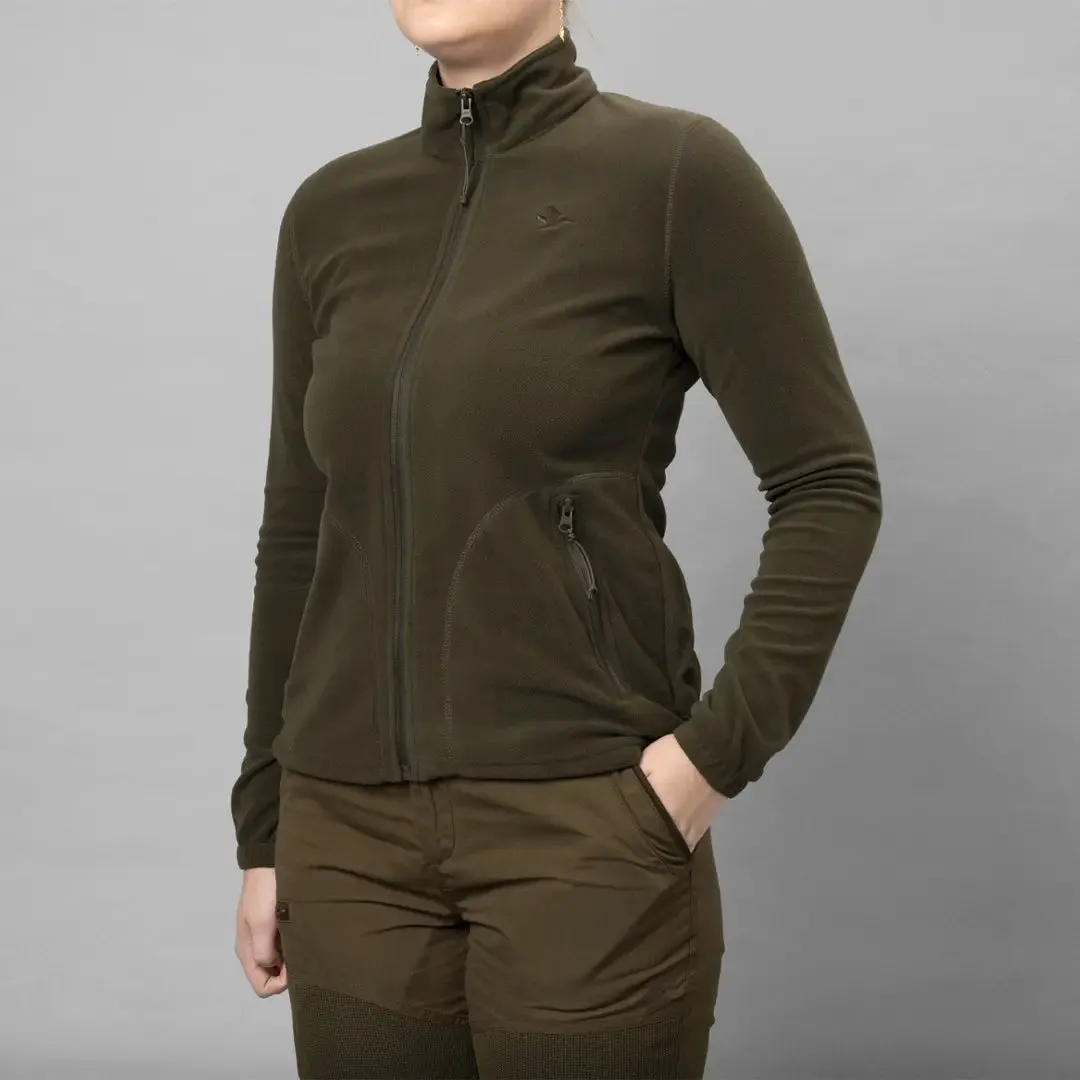 Dew Ladies Fleece - Pine Green by Seeland