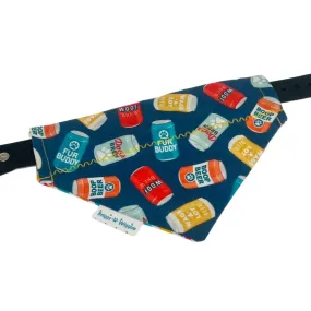 Dog Beer Reversible Dog Bandana