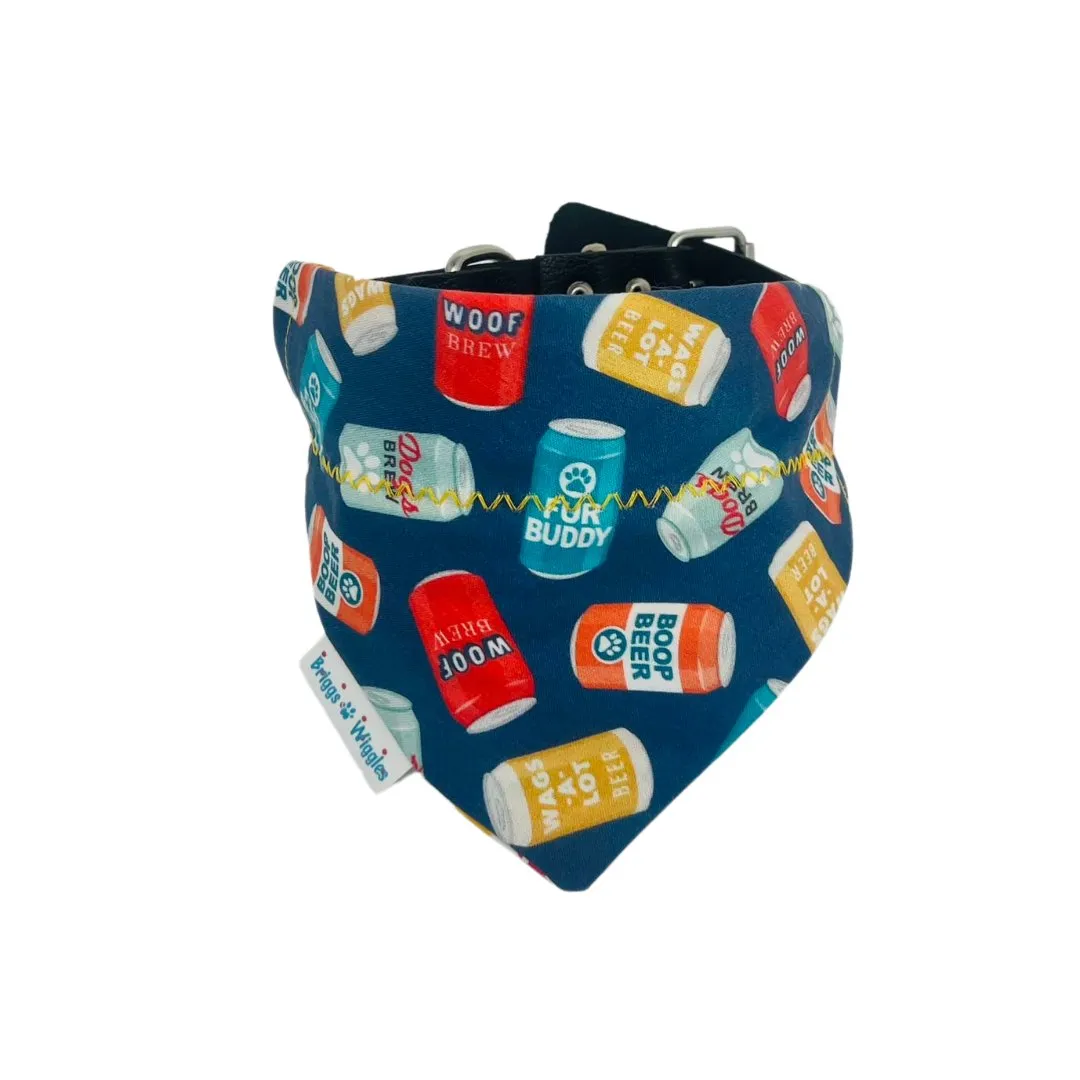 Dog Beer Reversible Dog Bandana