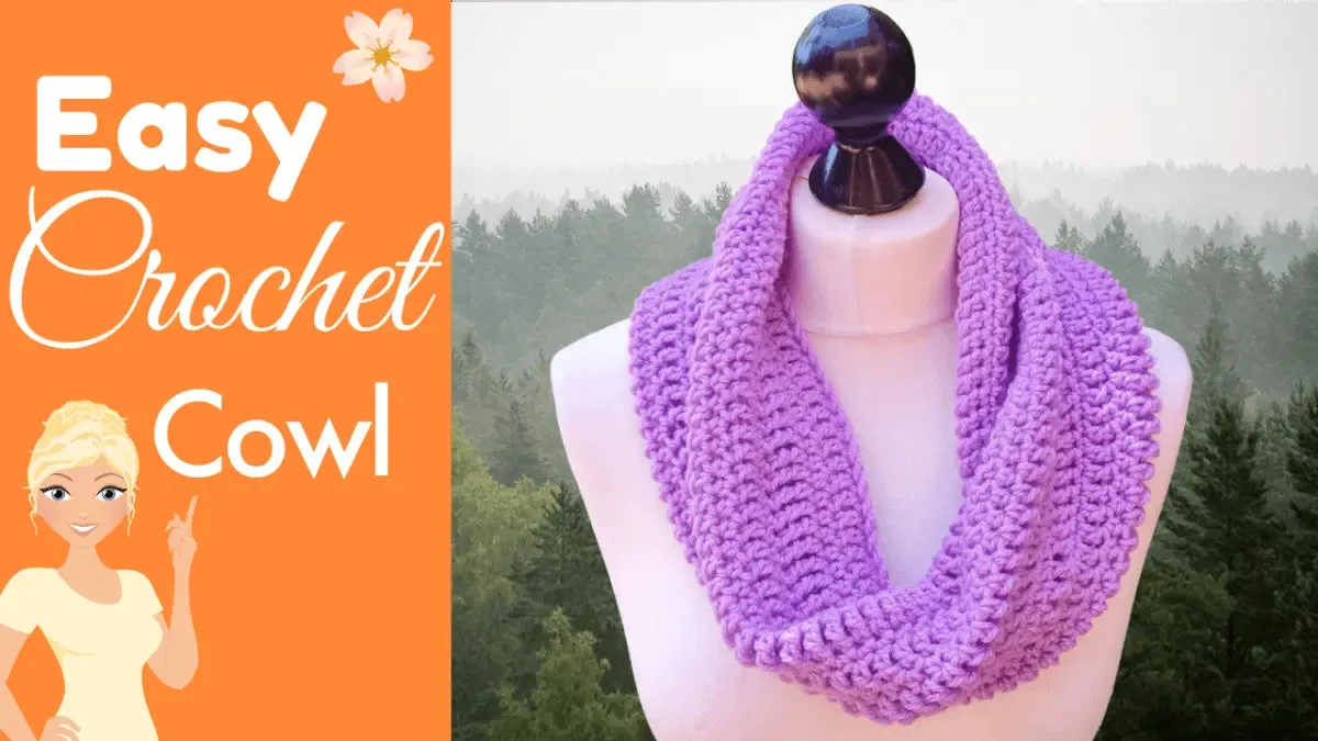 Easy Stitch Sampler Cowl – Fun and Textured Crochet Pattern for Beginners