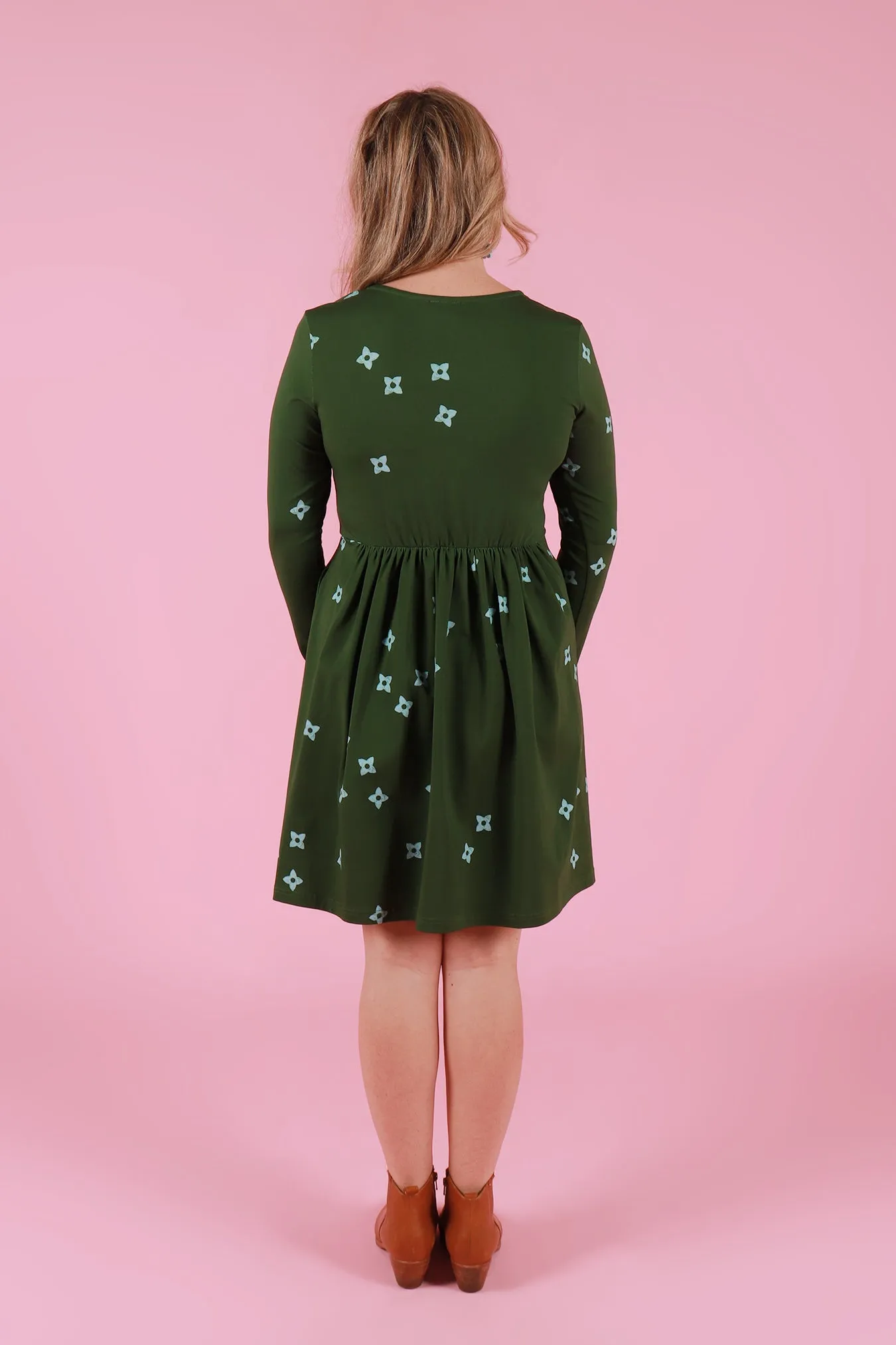 Edie Jersey Dress LS Star Daze