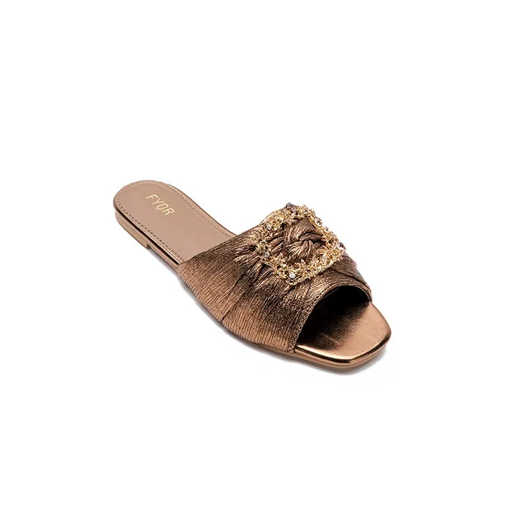 Embellished Flat Sandal MY 224