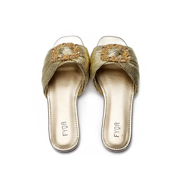 Embellished Flat Sandal MY 224