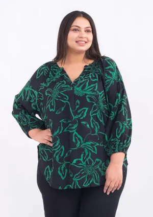 Exclusive Print Tunic Top