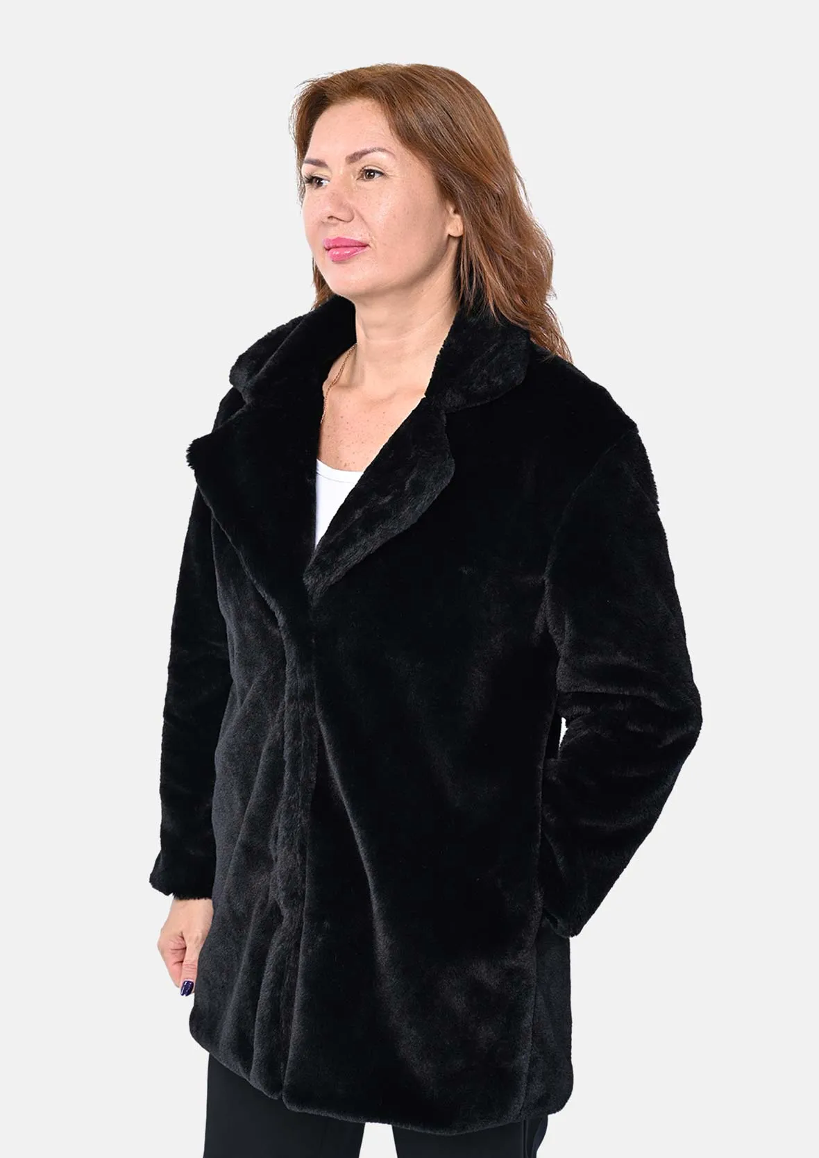 Faux Fur Coat