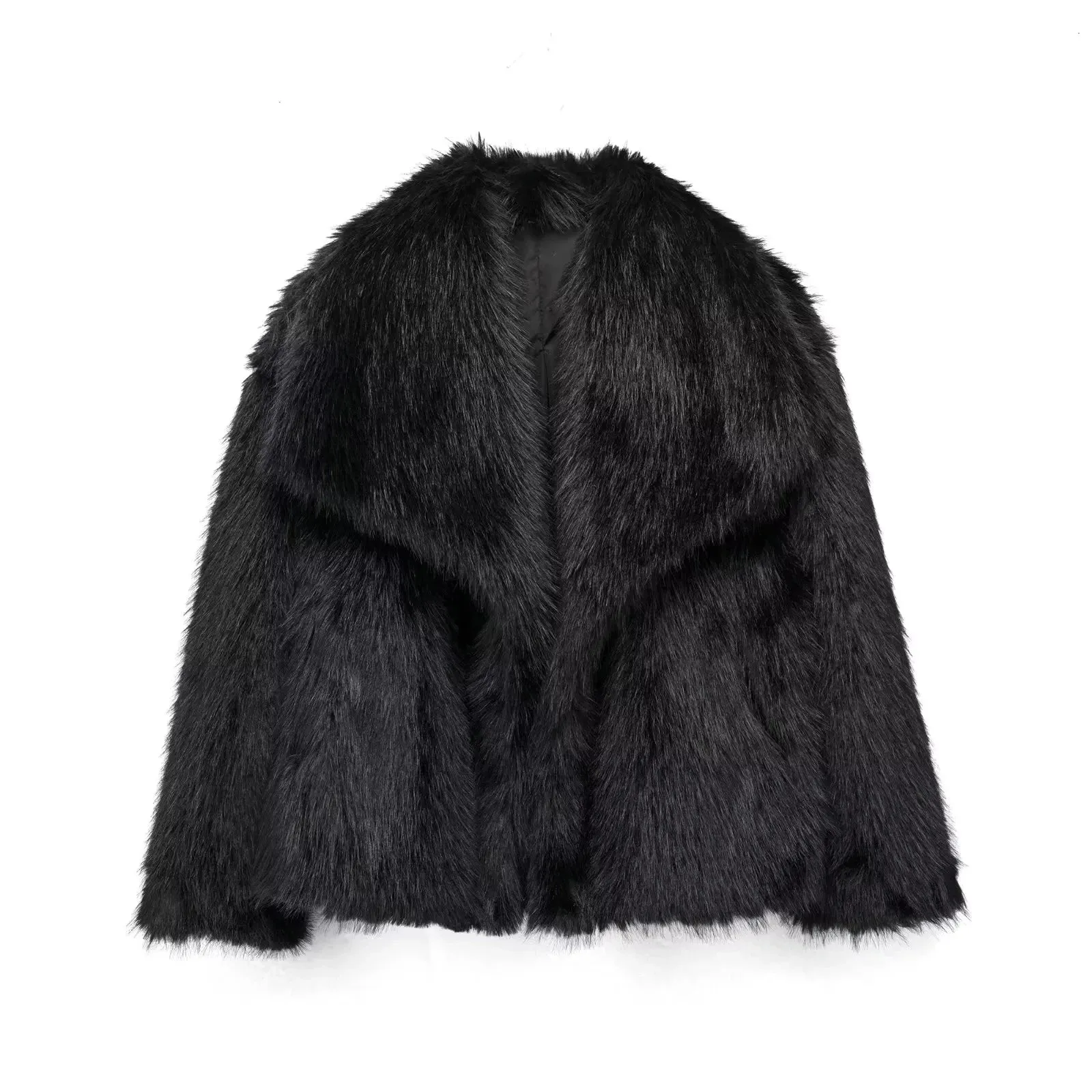 Faux- the Fuzzy Faux Fur Short Jacket 7 Colors