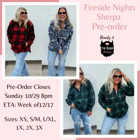 Fireside Nights Sherpa Pre-Order