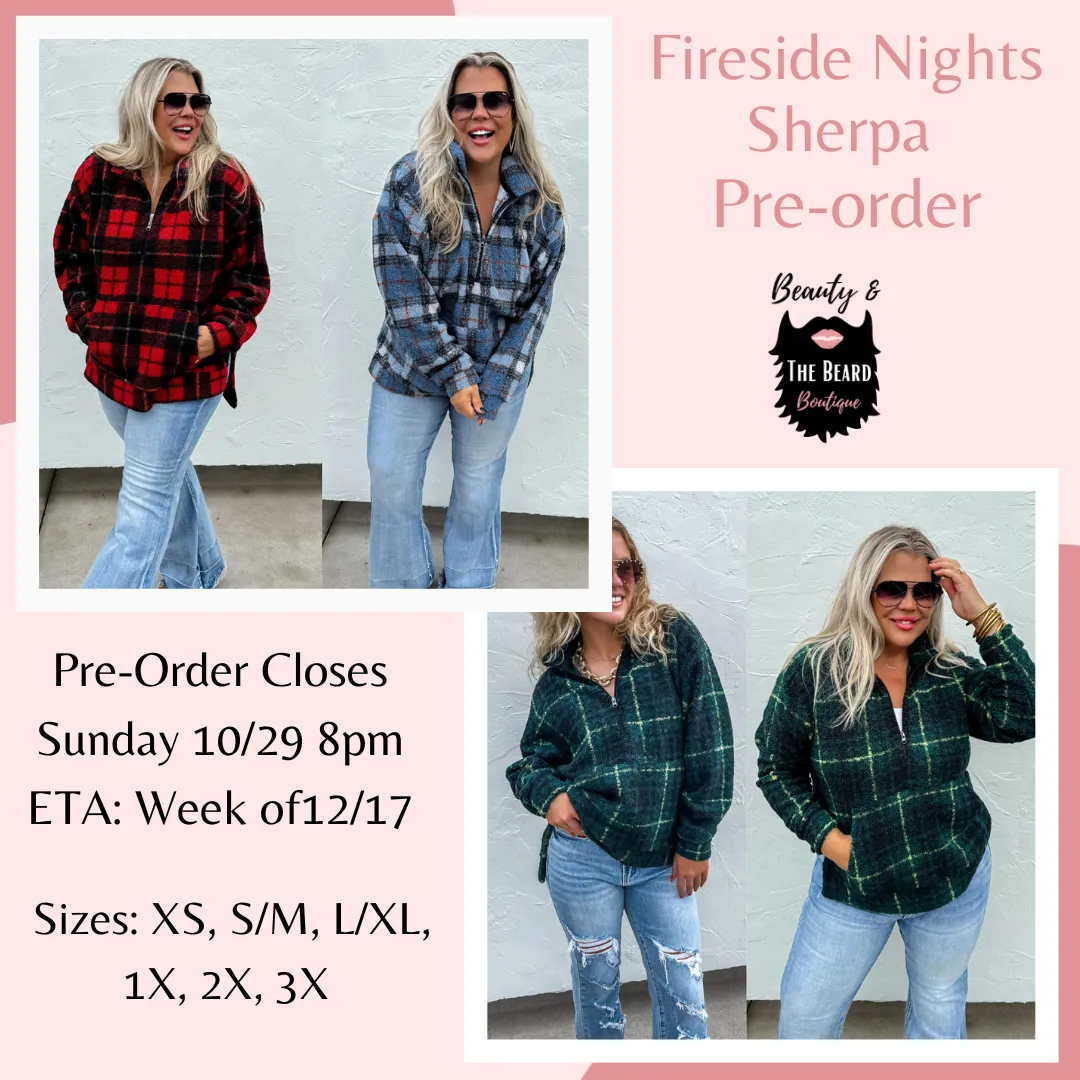 Fireside Nights Sherpa Pre-Order