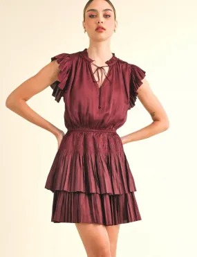 Gabrielle Dress, Wine