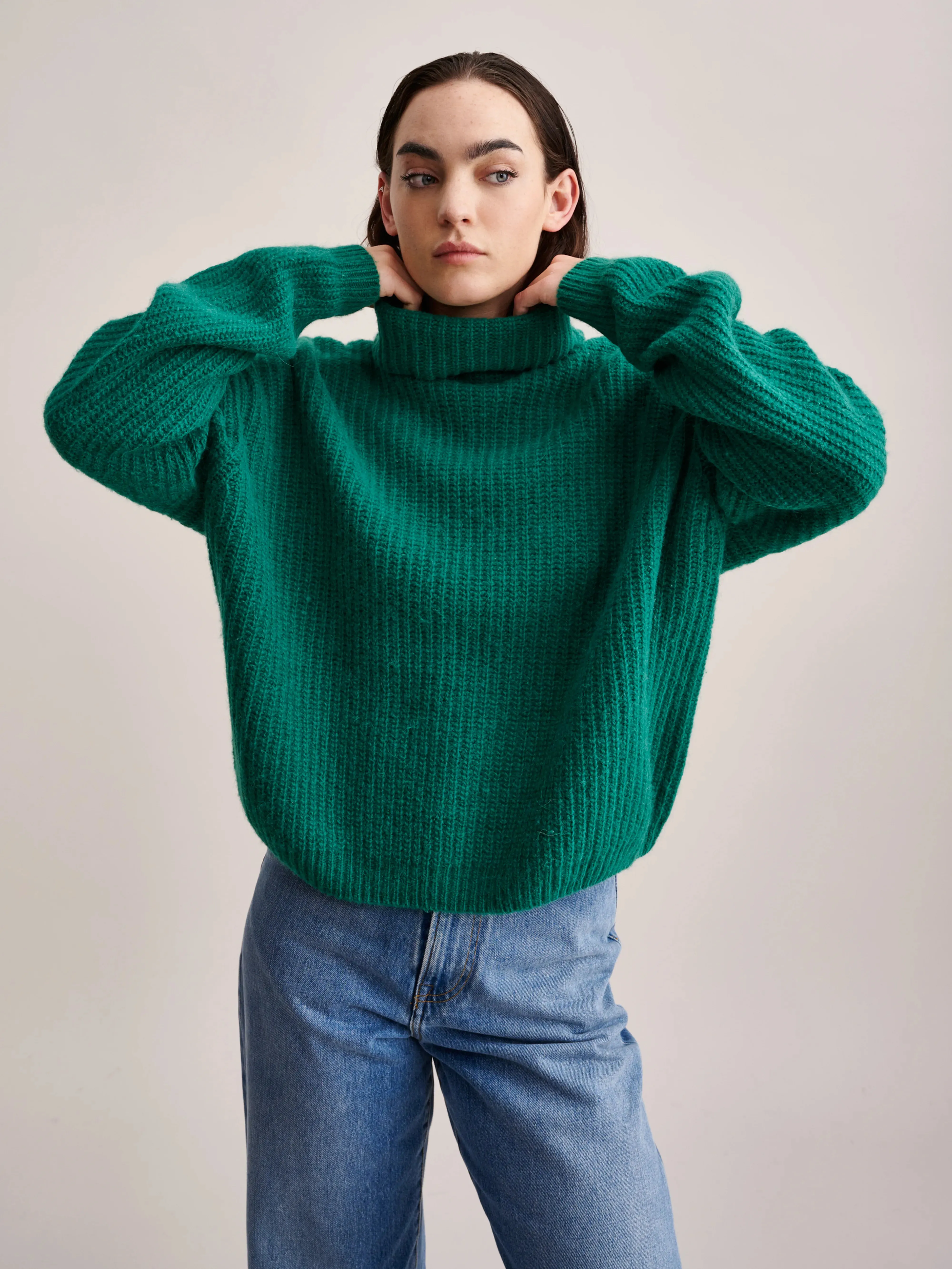 Garano Sweater (232 / W / AVENTURINE)