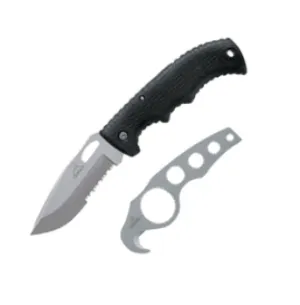 Gator II Drop Point Serr   GutHook Clam