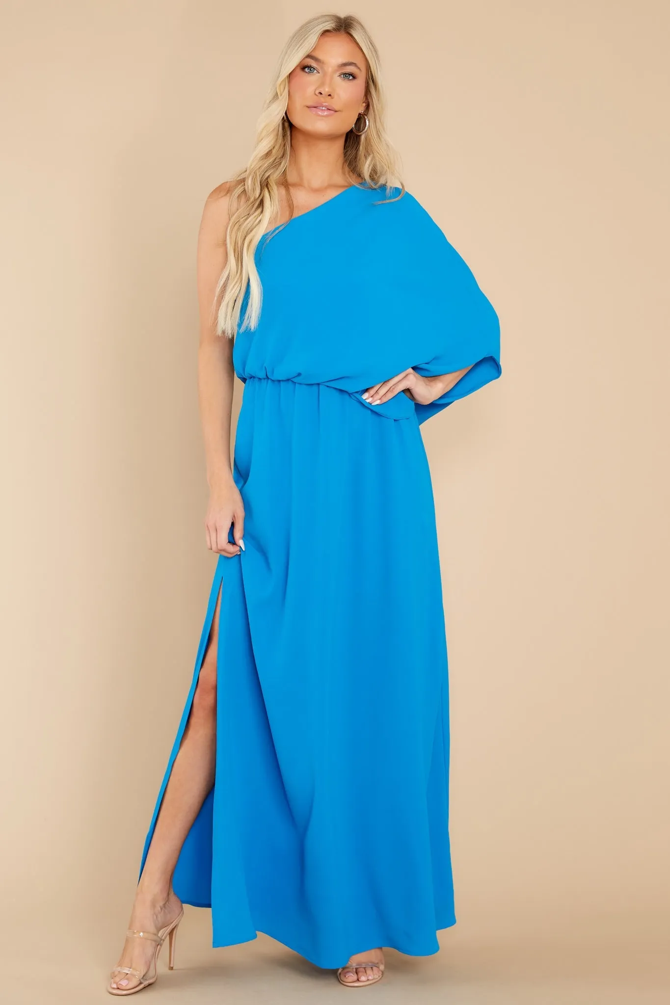 Get Obsessed Blue Maxi Dress