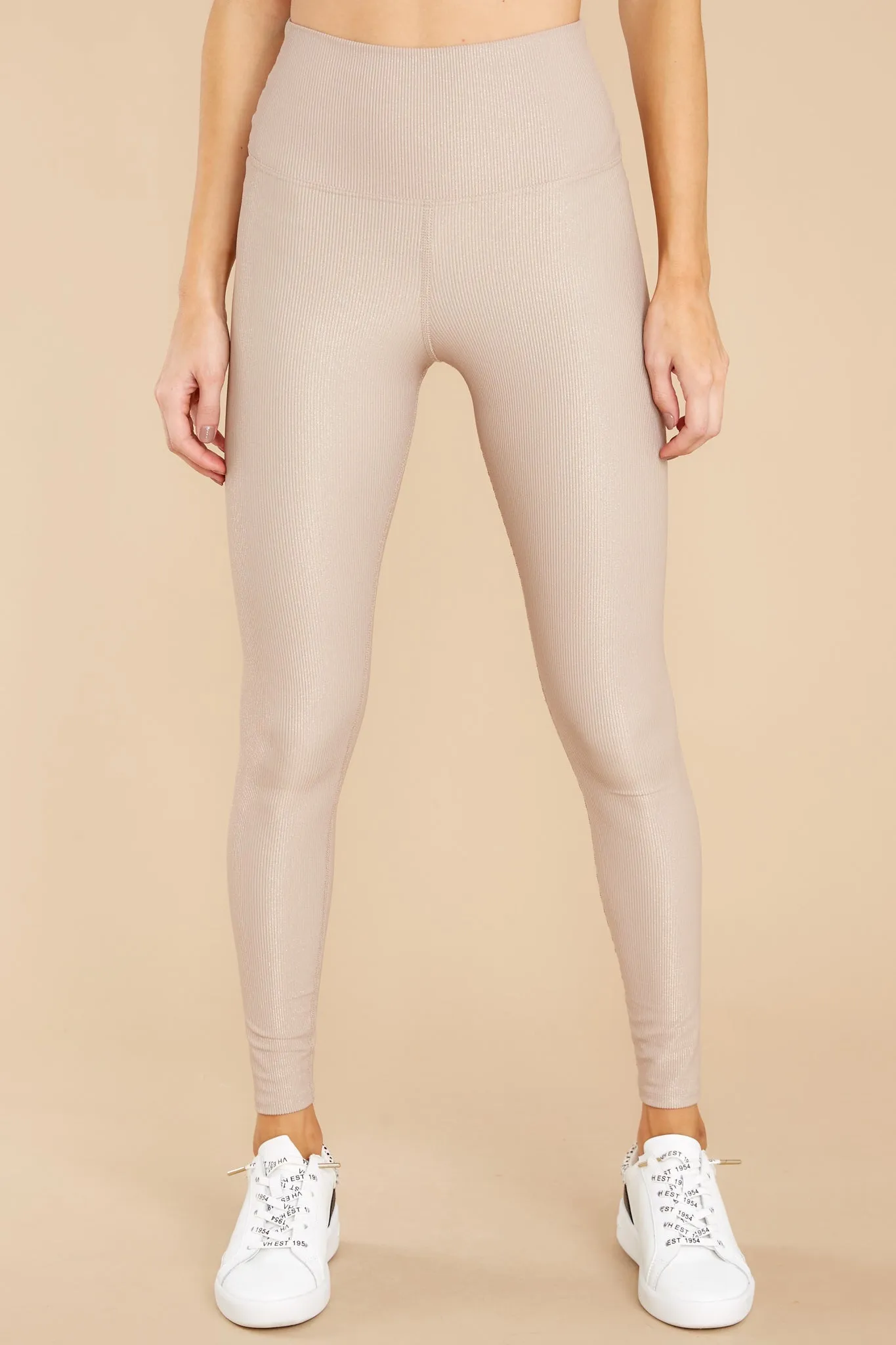 Glitter Ayla Taupe Leggings